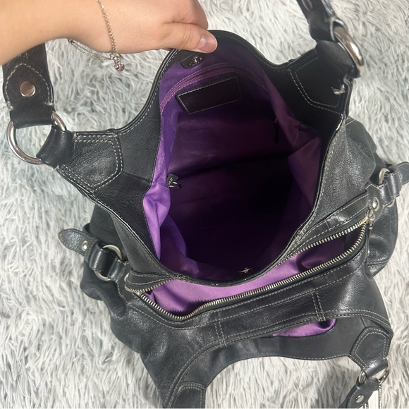 Y2K Coach Black Classic Madison Tote # C1082-14336 - Picture 6 of 9